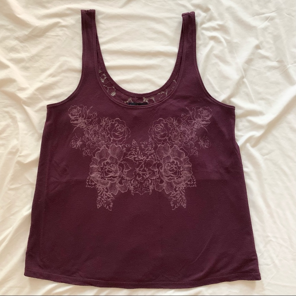 AE Tank w/ Lace Back
